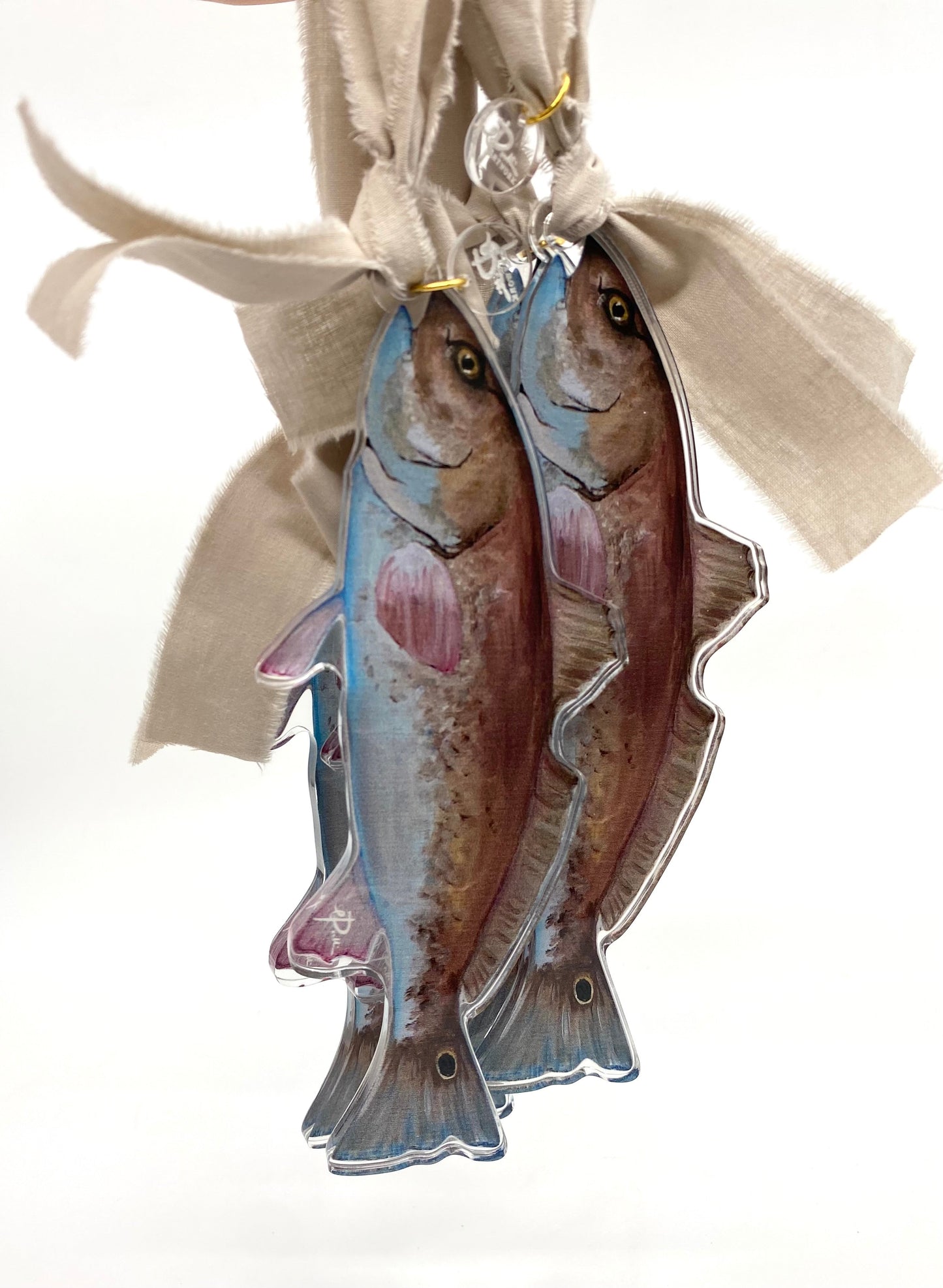 Blue Fish Ornament